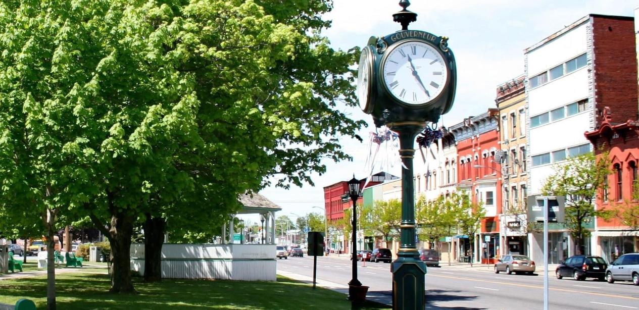 Downtown Ogdensburg, New York
